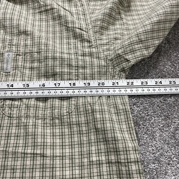 Columbia Flannel Shirt Mens Medium Multicolor Plaid Button Down Long Sleeve Top - Picture 8 of 10